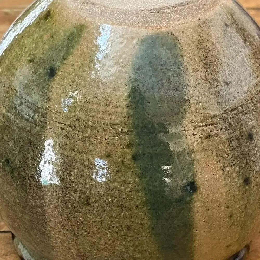 Hand-thrown Studio Art Pottery Stoneware Pot 8